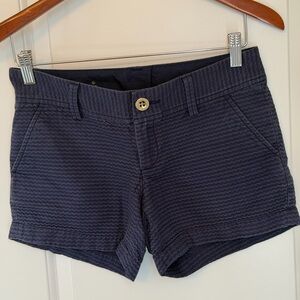 Lilly Pulitzer Navy shorts size 0